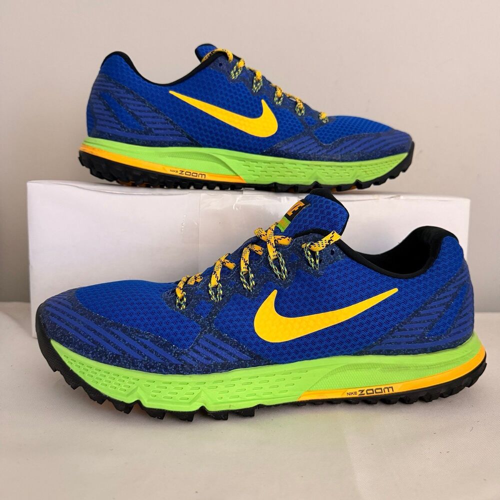 Nike Air Zoom Wildhorse Blue Green Men's Size 12